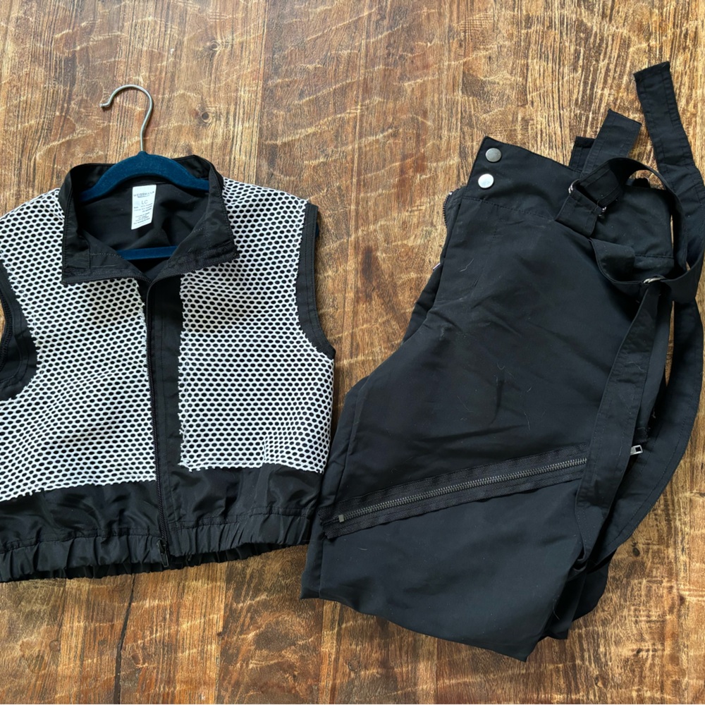 Weissman Black and White Jumpsuit